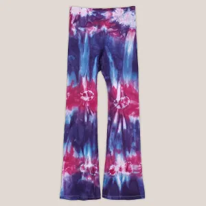 Indigo Rose Tie Dye Yoga Pants