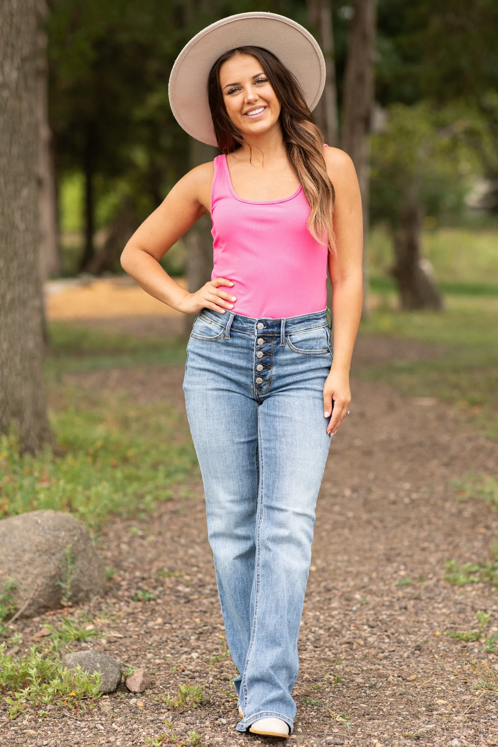 Judy Blue Vintage Wash Bootcut Jeans