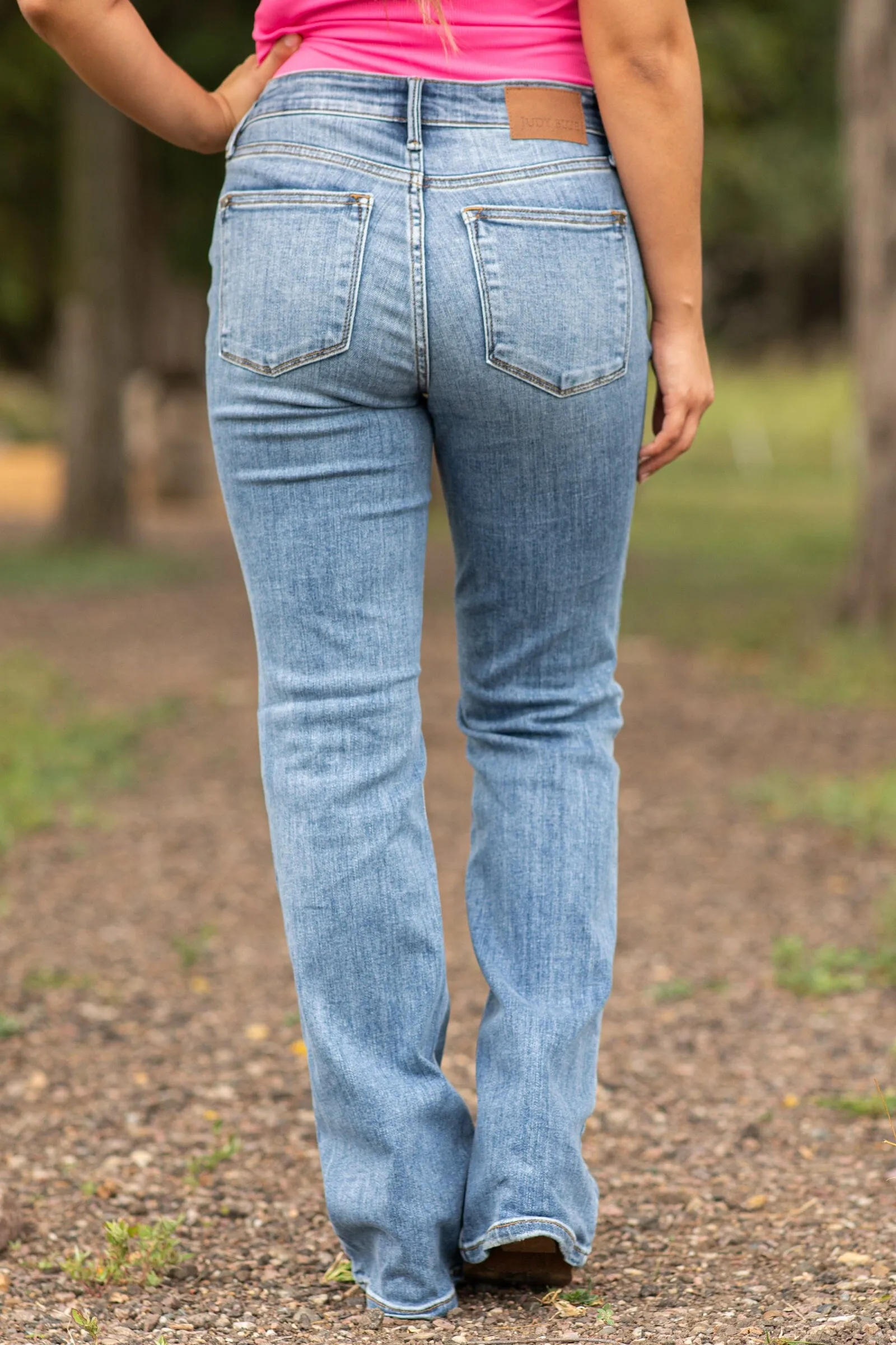 Judy Blue Vintage Wash Bootcut Jeans