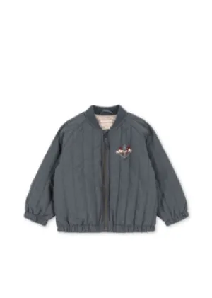Juno blue bomber jacket by Konges Slojd