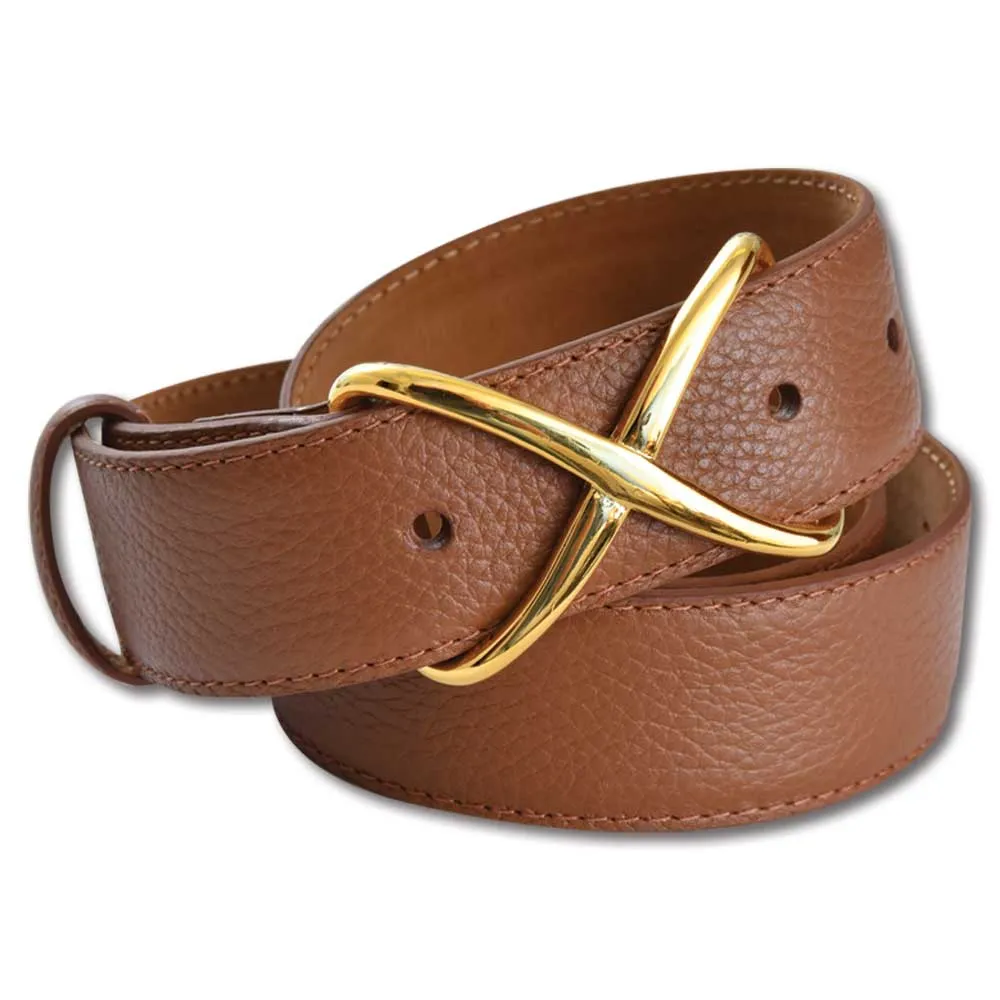 Kevin's Ladies X Leather Belt