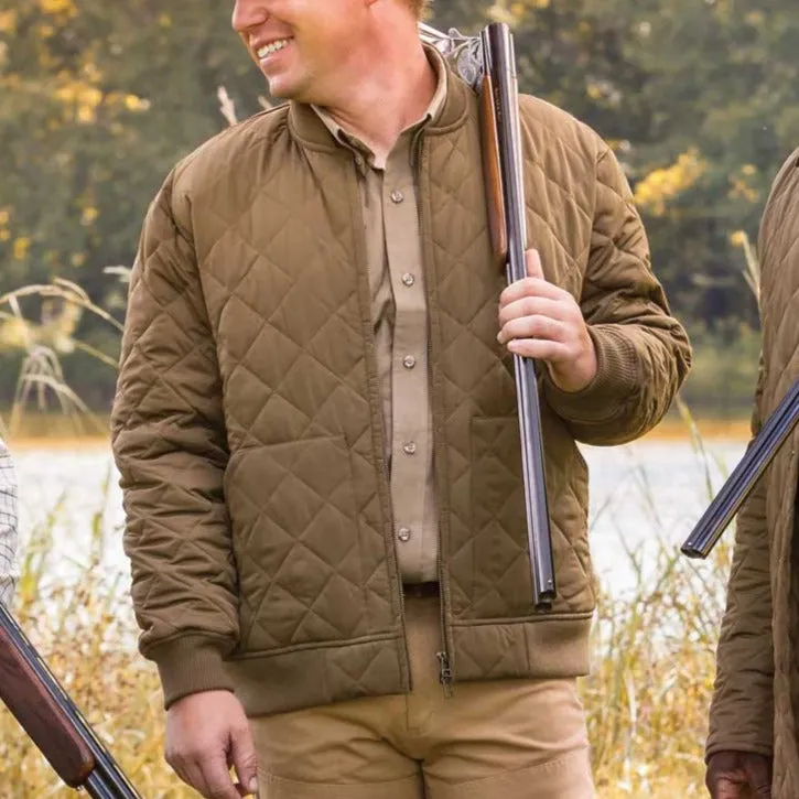 Kevin's Quilted Bomber Jacket