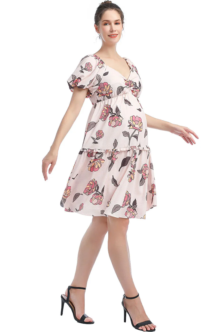 Kimi   Kai Maternity "Anouk" Nursing A-Line Dress