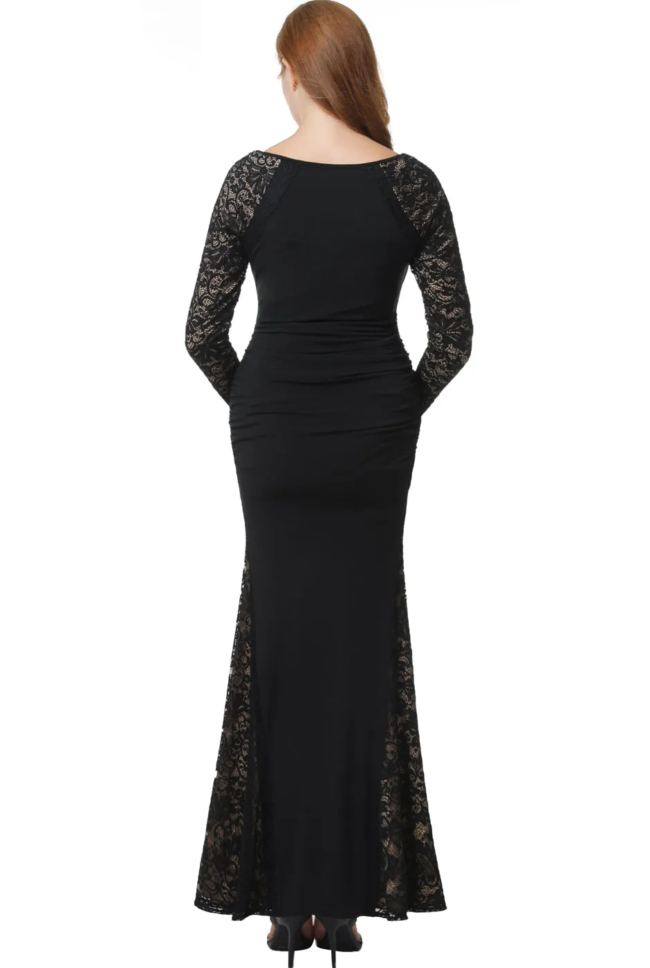 Kimi   Kai Maternity "Bella" Mermaid Maxi Dress
