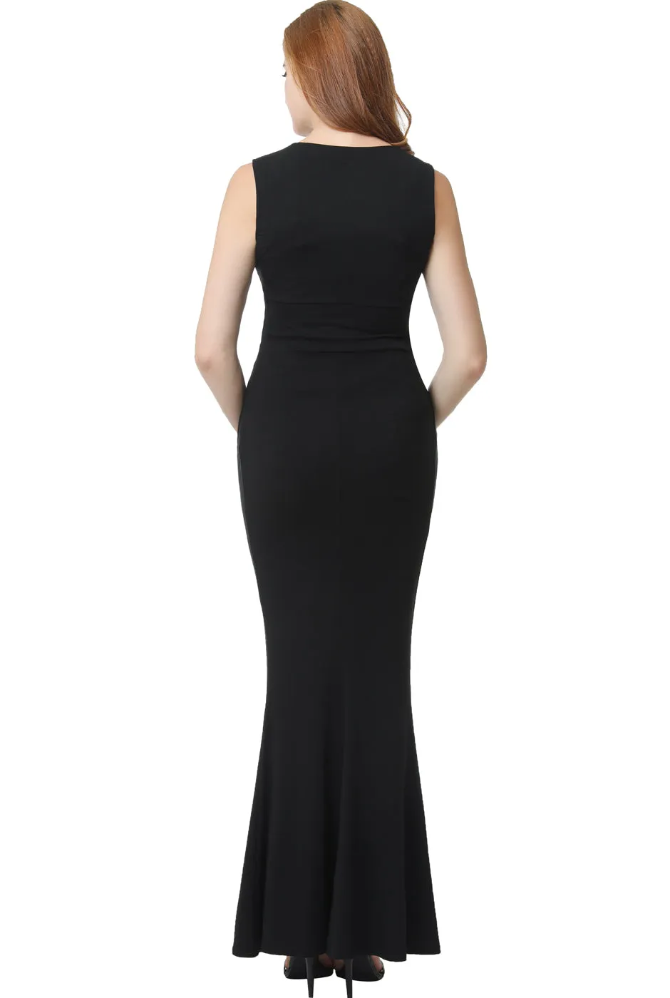 Kimi   Kai Maternity "Edrei" Mermaid Maxi Dress