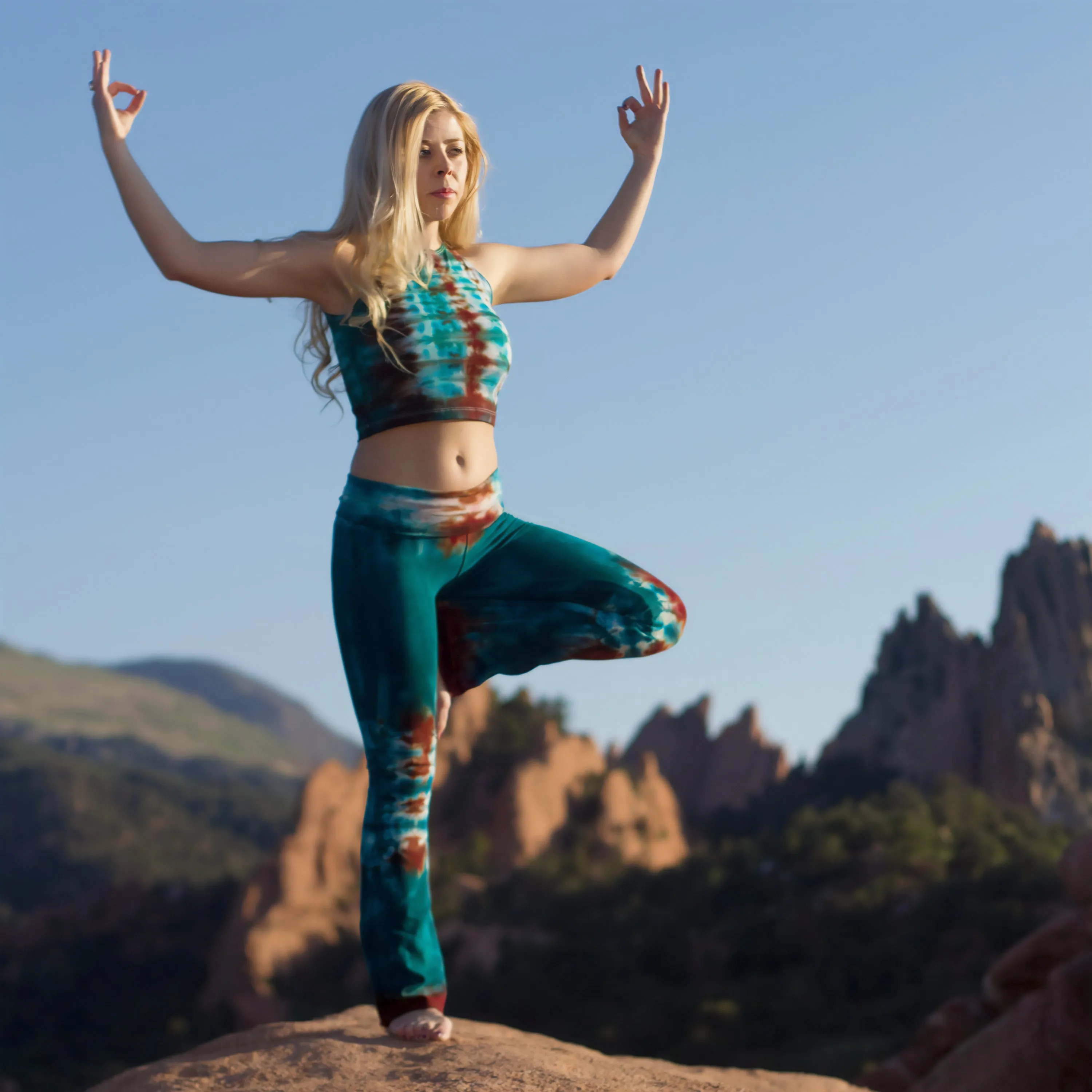 Kiowa Tie Dye Yoga Pants