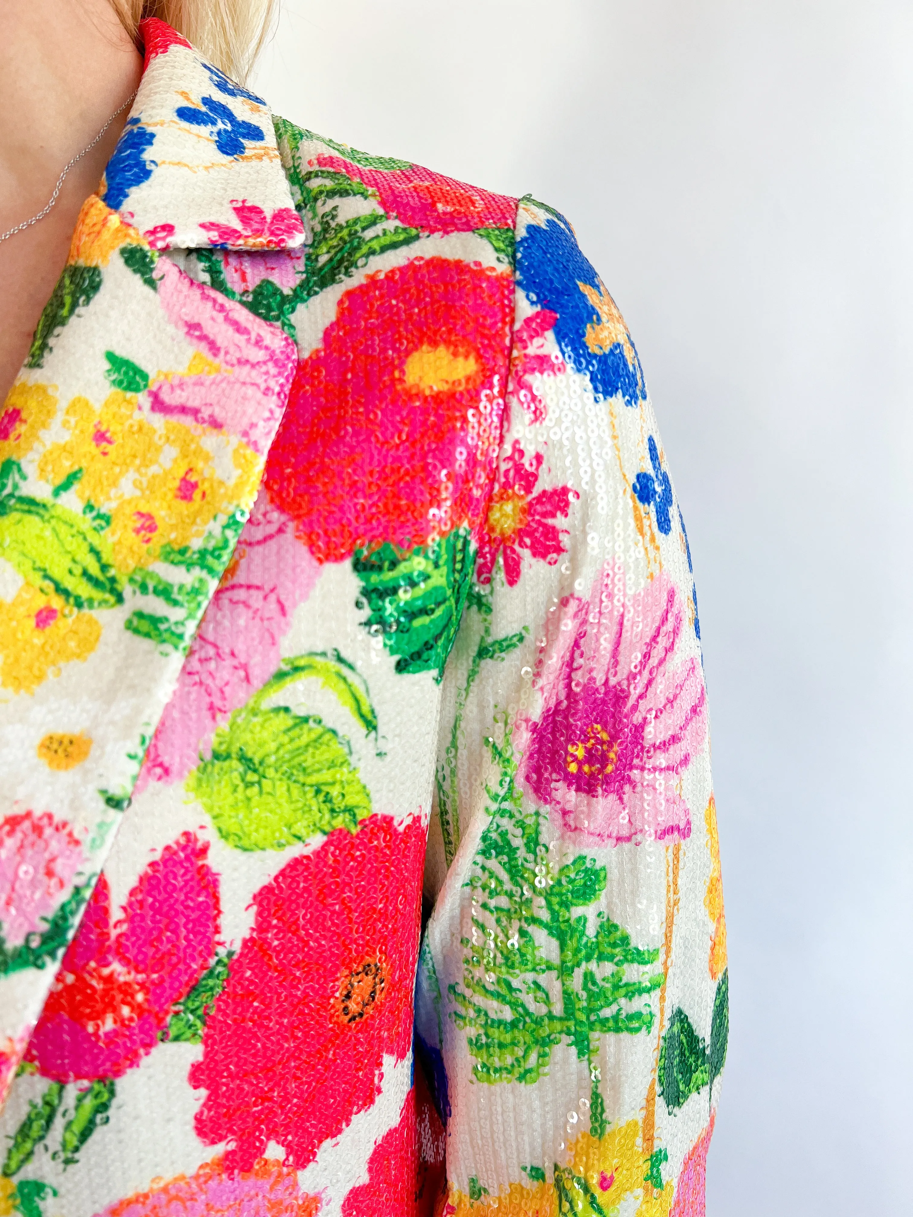 Lanetta Silk Blazer