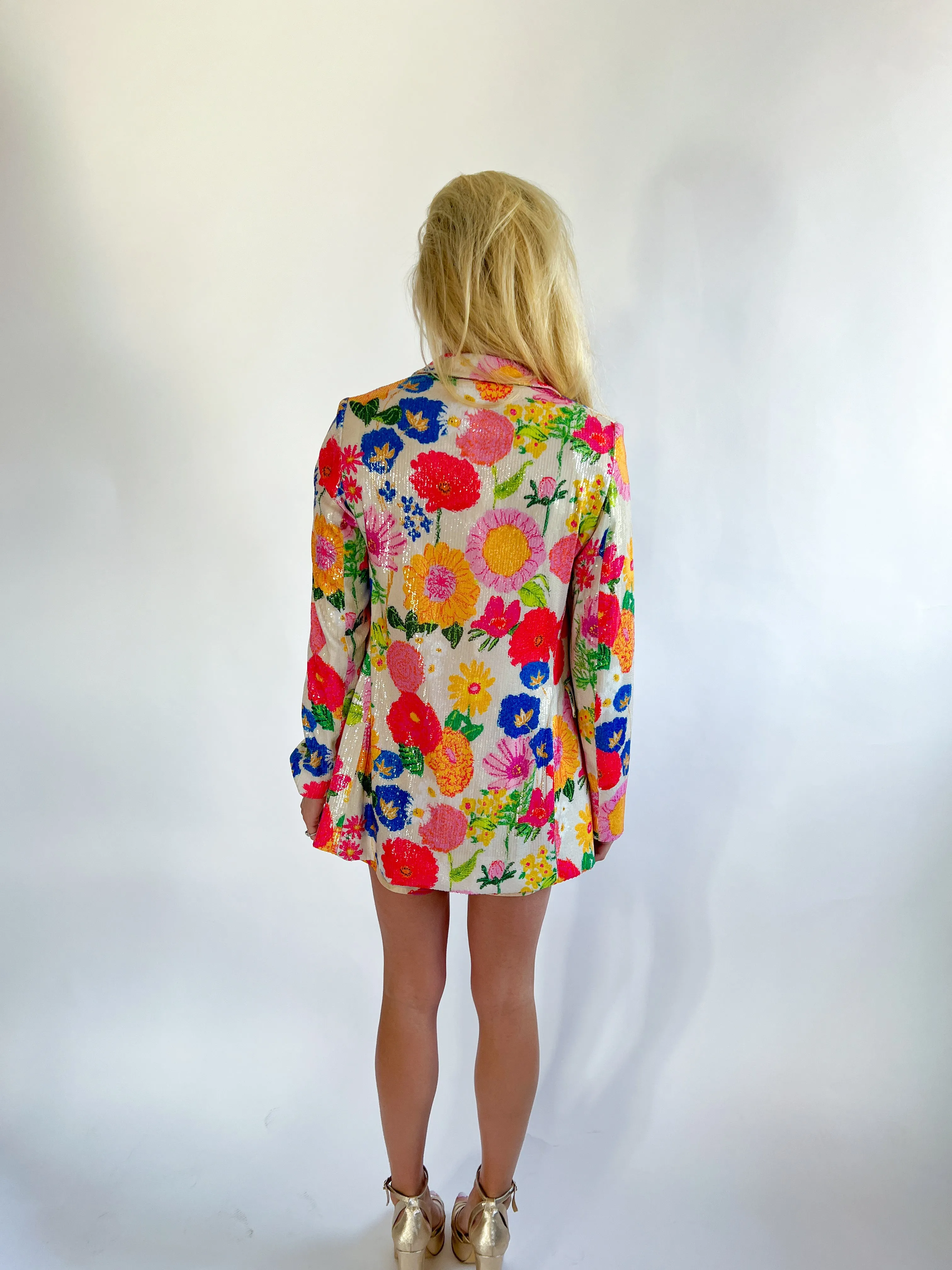 Lanetta Silk Blazer