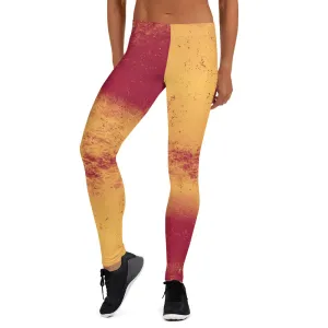 Leggings, Abstract Wrestler