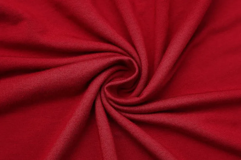 Little Red Maternity Bodycon Dress