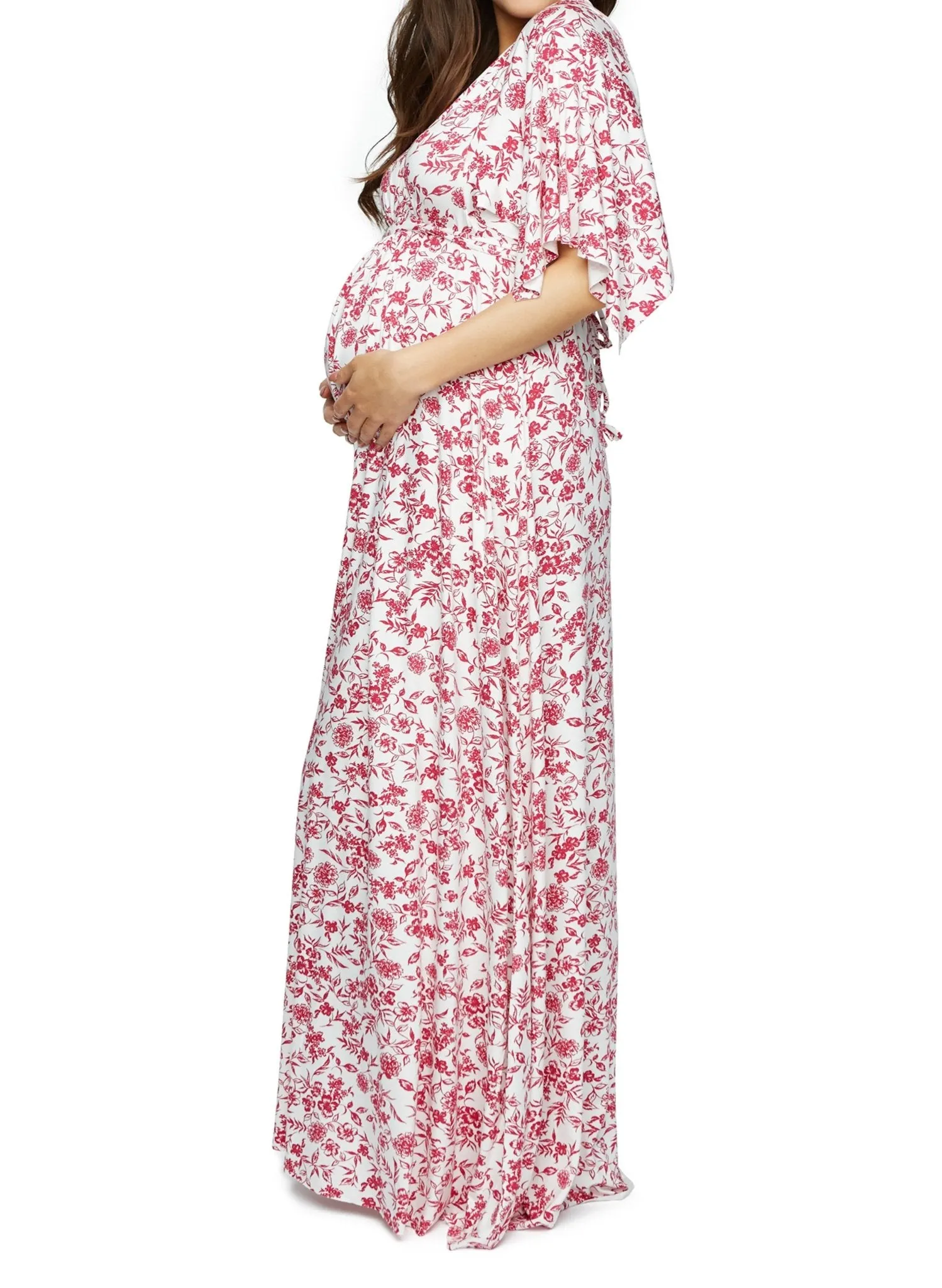 Lover Jardin Long Maternity Caftan Dress