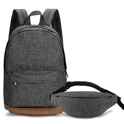Male Canvas Backpack