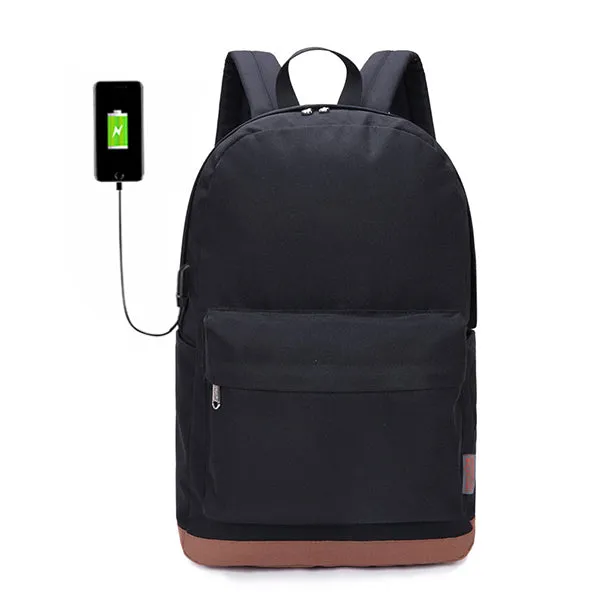 Male Canvas Backpack
