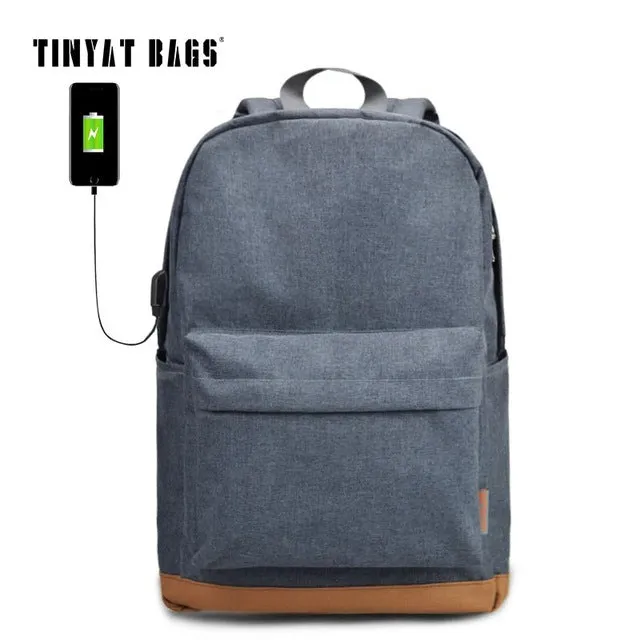 Male Canvas Backpack