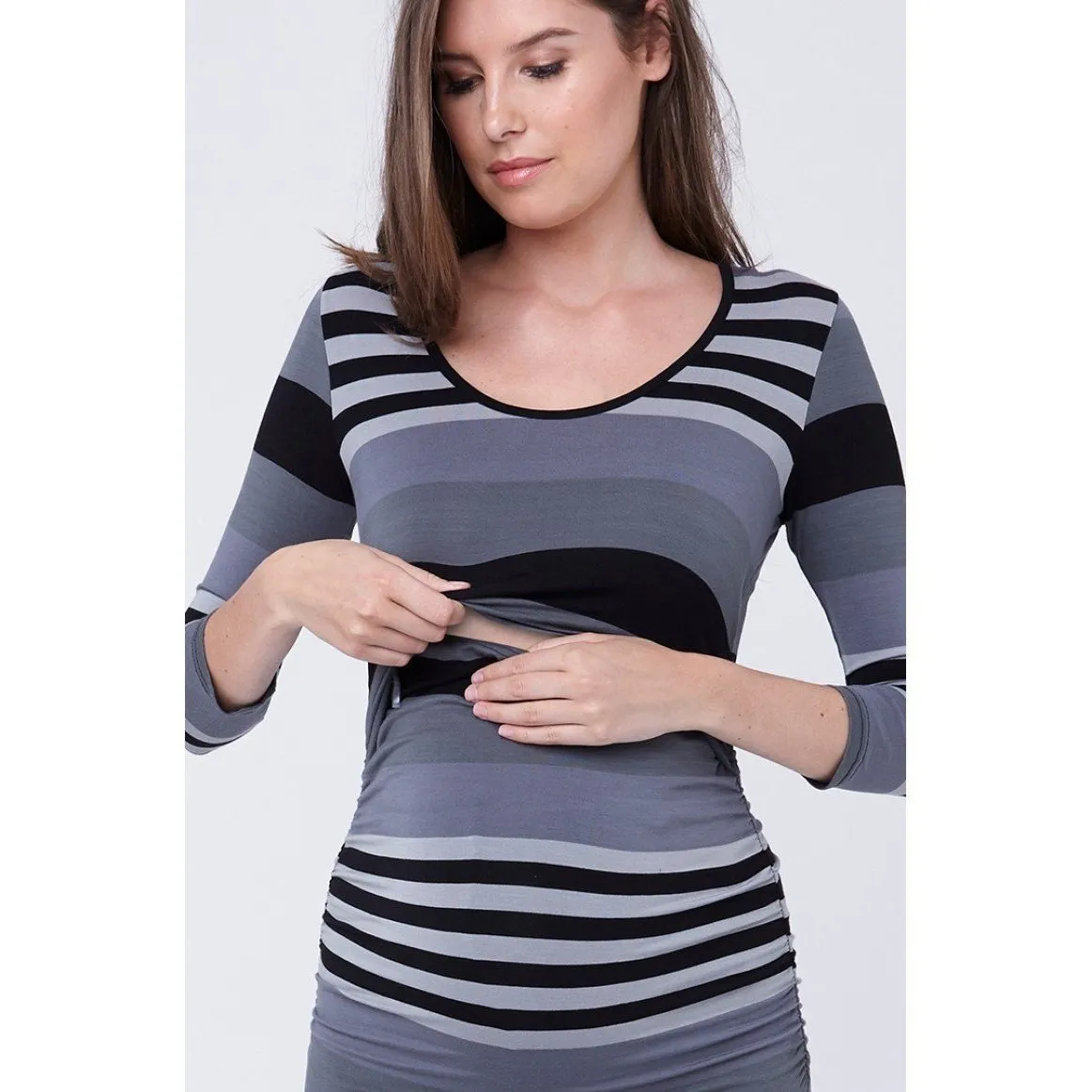 Maternity Striped Dress