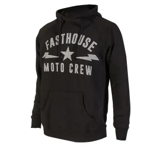 Moto Crew Bolt Pullover Sweatshirt - Black