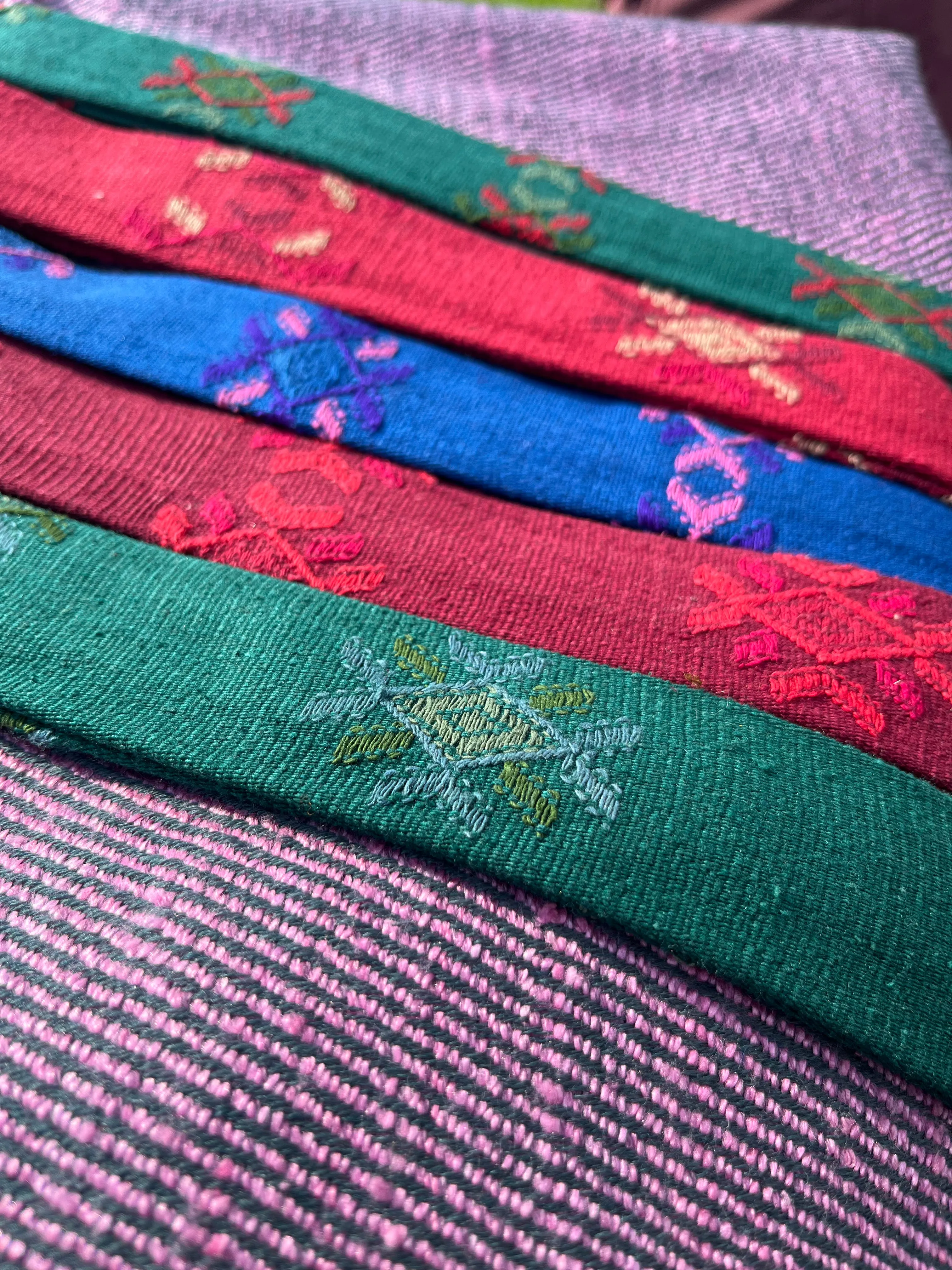 NEW! Cotton Silk Kera Wrap Belt