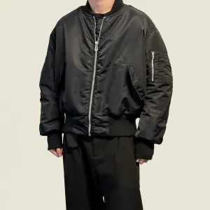 Nylon Bomber Jacket
