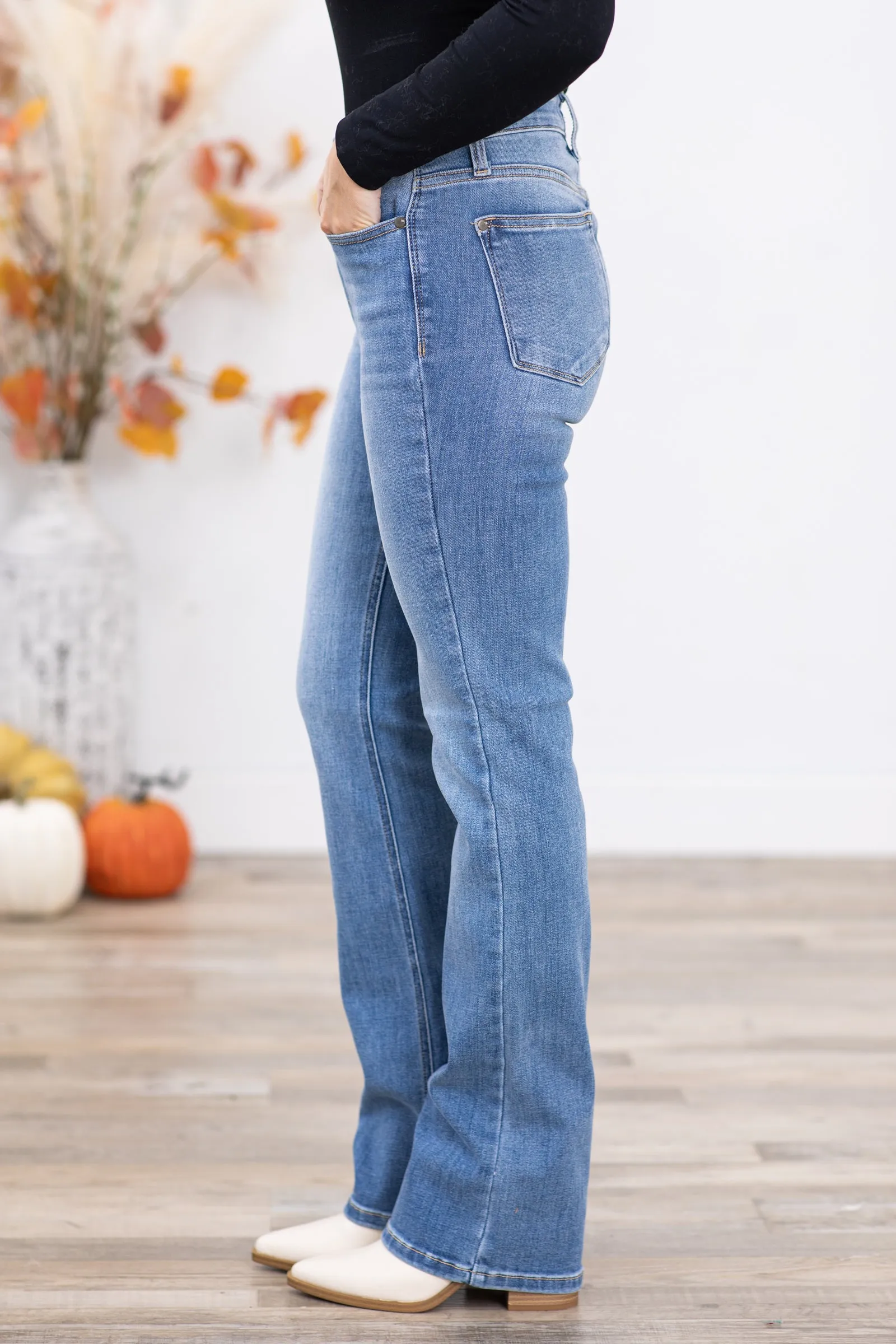 OLD PRODUCT Judy Blue Classic Wash Bootcut Jeans