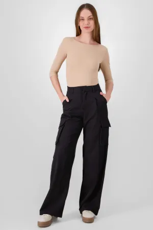 Pantalon sastre detalle bolsas cargo