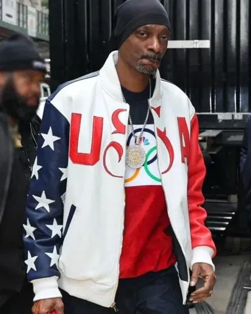 Paris Olympics Snoop Dogg USA Jacket