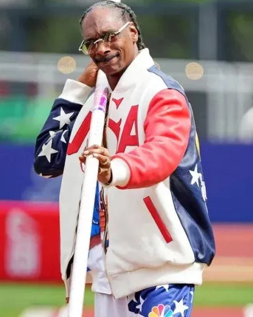 Paris Olympics Snoop Dogg USA Jacket