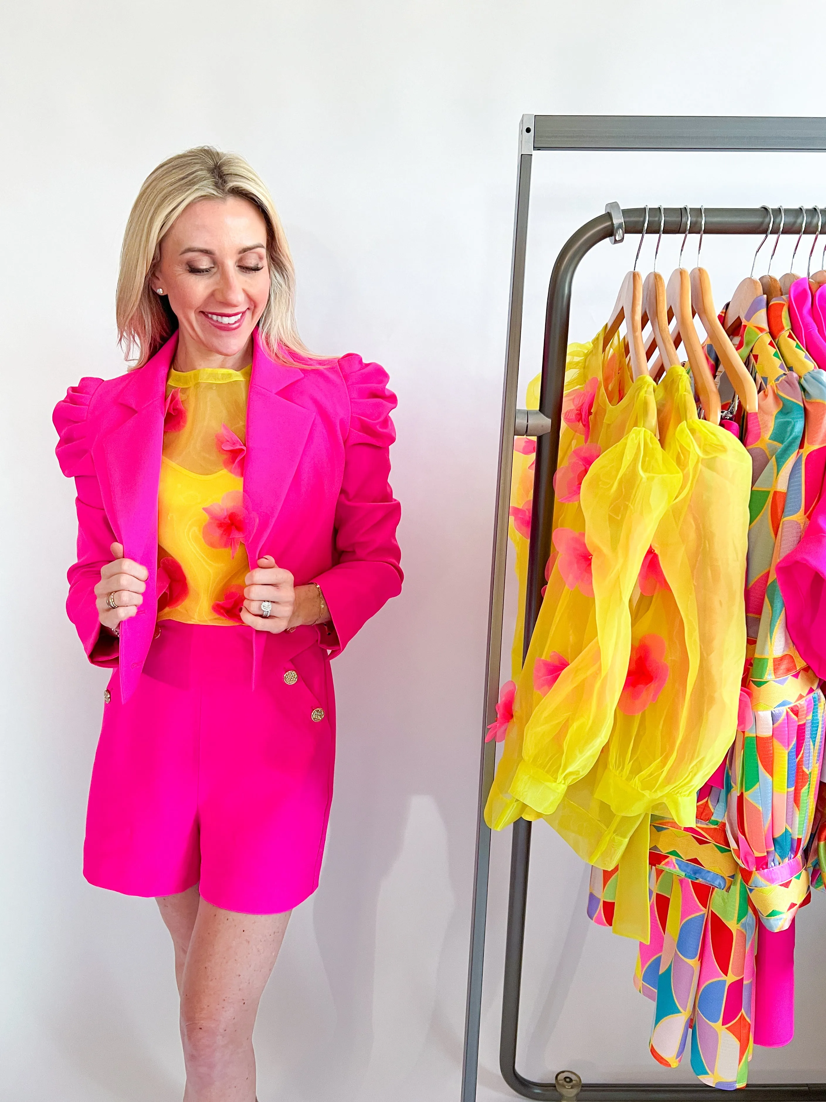 Pink Glo Margo Blazer