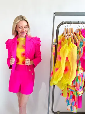 Pink Glo Margo Blazer