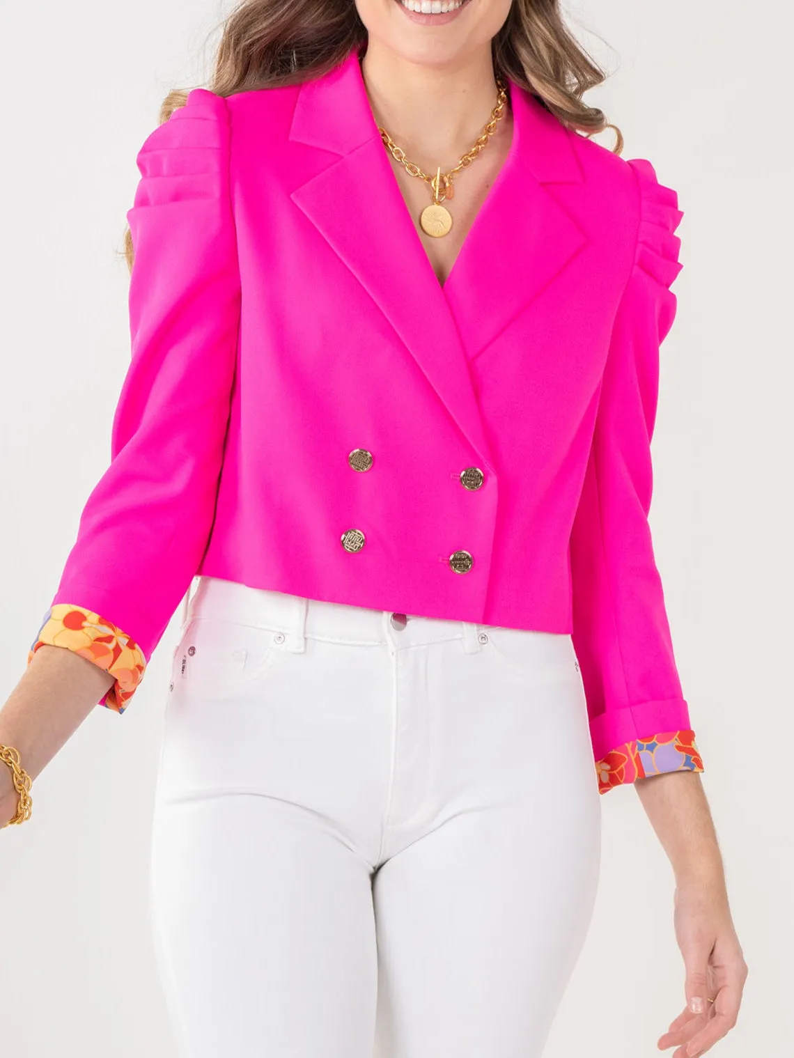 Pink Glo Margo Blazer