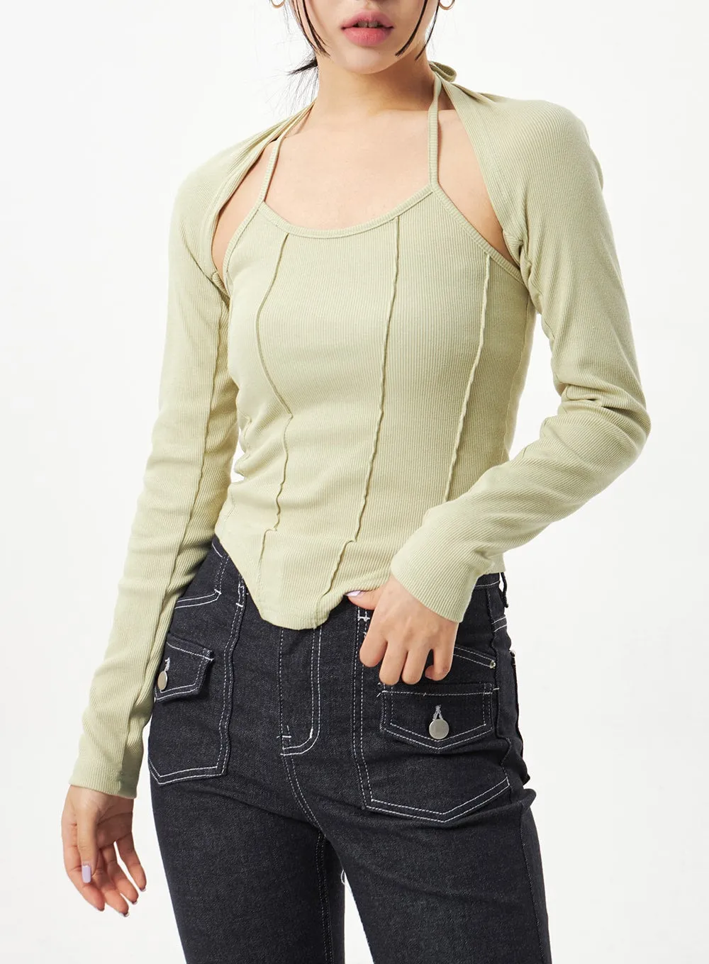 Pocket Bootcut Jeans CA320