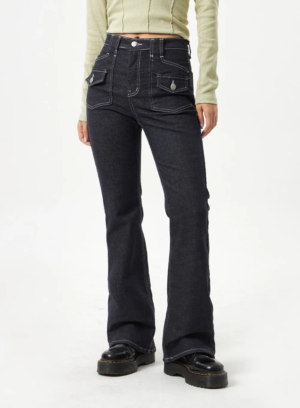 Pocket Bootcut Jeans CA320
