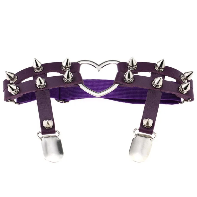 "HARAJUKU PUNK LOVE STUD" GARTER Y040601