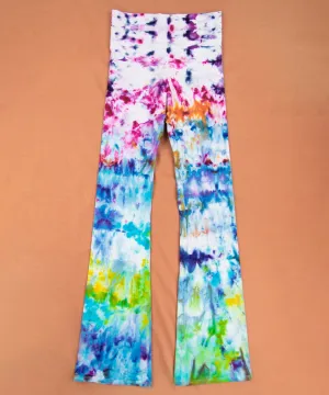 Rainbow Aura Ice Dye Yoga Pants