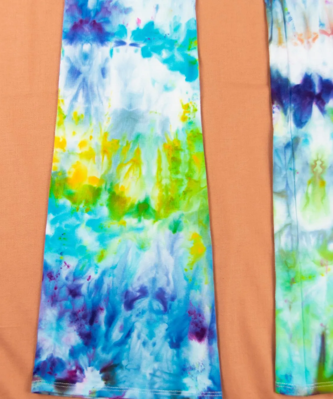 Rainbow Aura Ice Dye Yoga Pants
