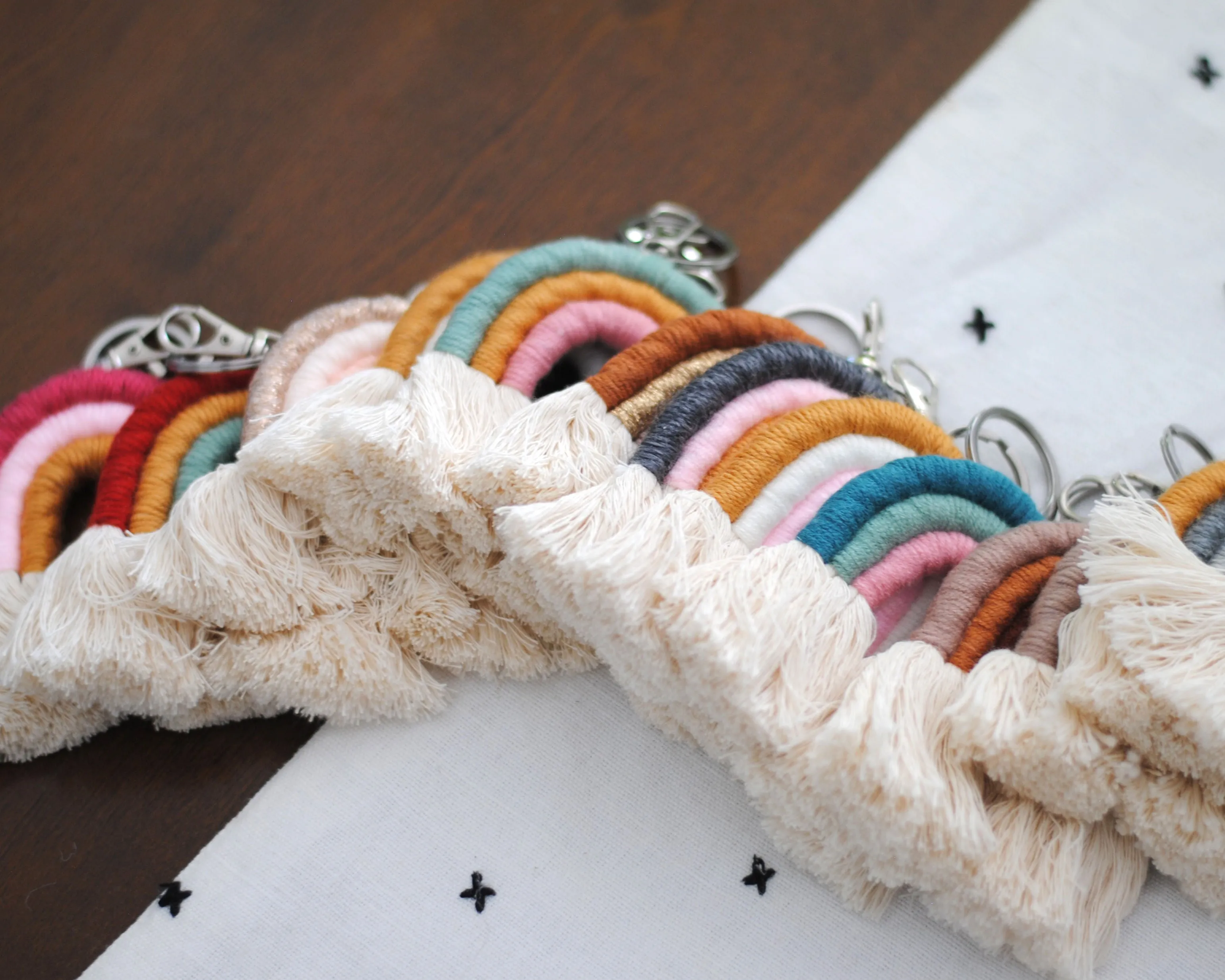 Rainbow Key Chains 13 Styles