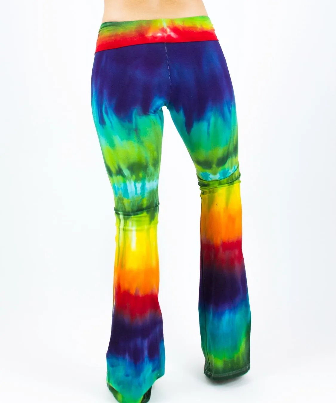 Rainbow Quartz Tie Dye Yoga Pants