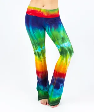 Rainbow Quartz Tie Dye Yoga Pants