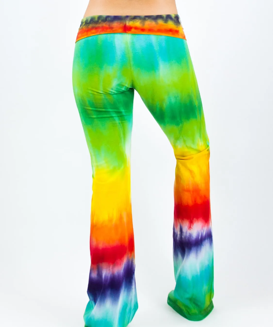 Rainbow Quartz Tie Dye Yoga Pants