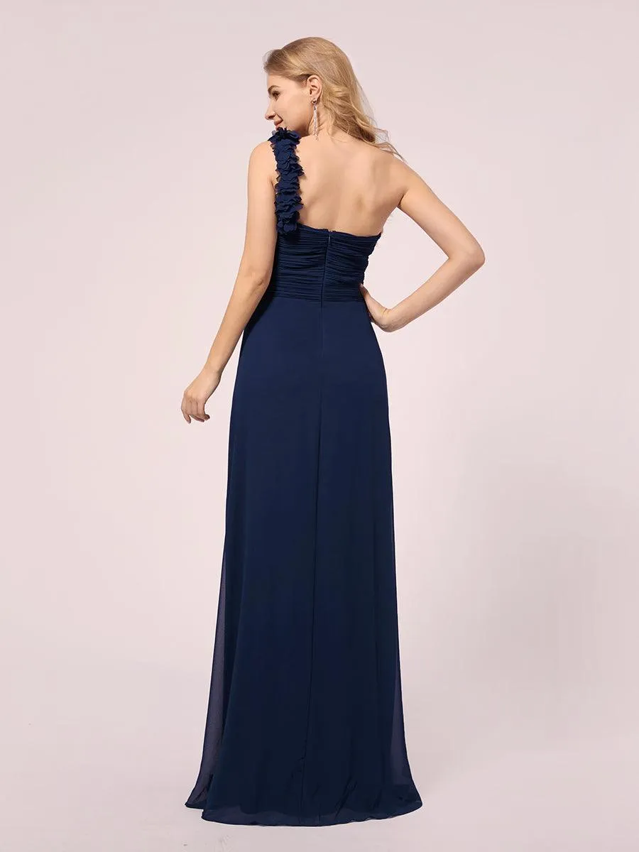 Robes De Maternité En Mousseline à Une épaule