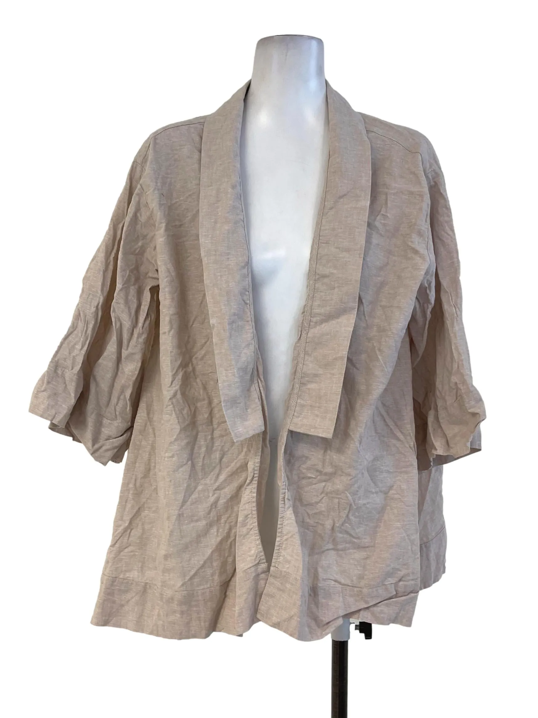 Rose Brown Kimono Outerwear