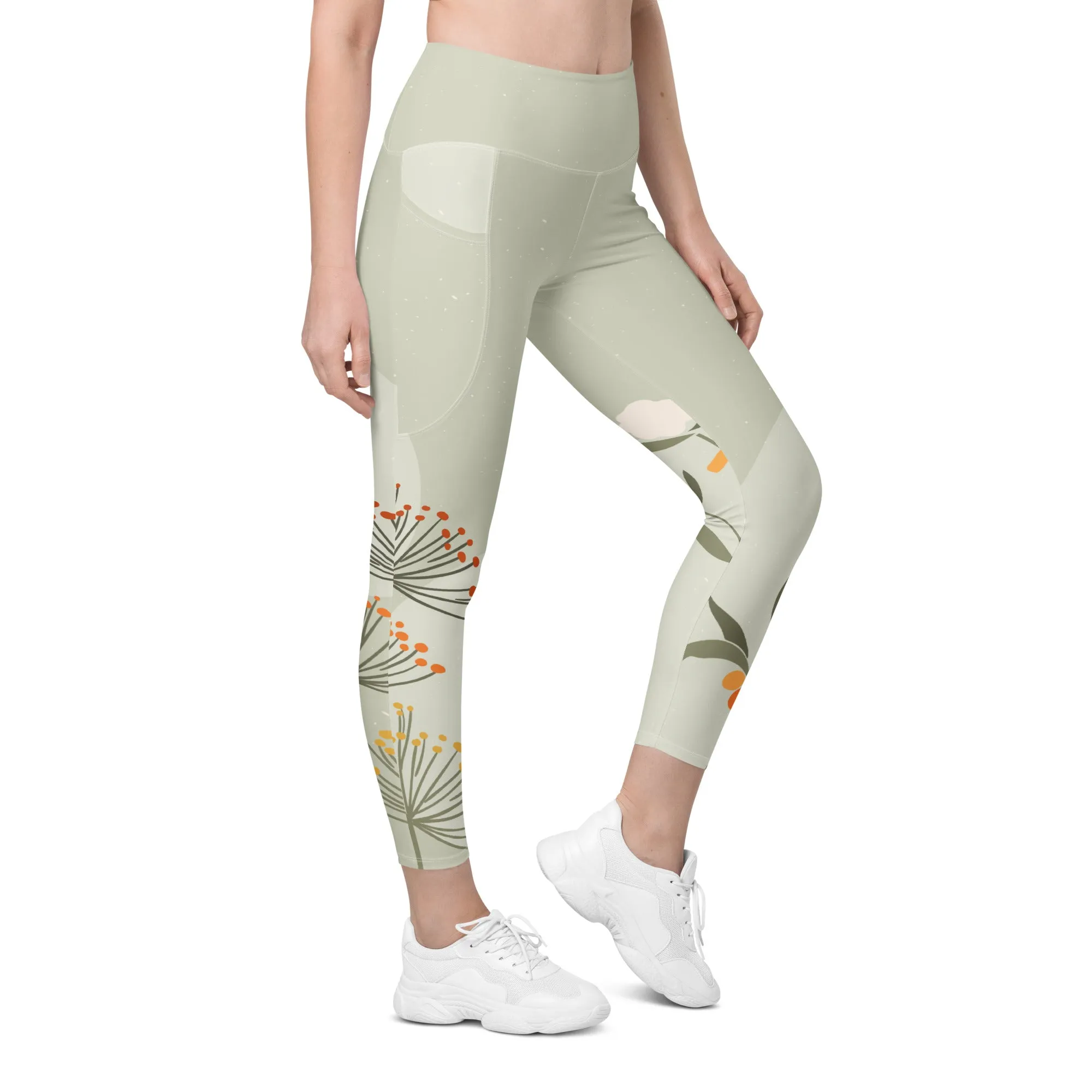 Sage Brush Leggings with pockets