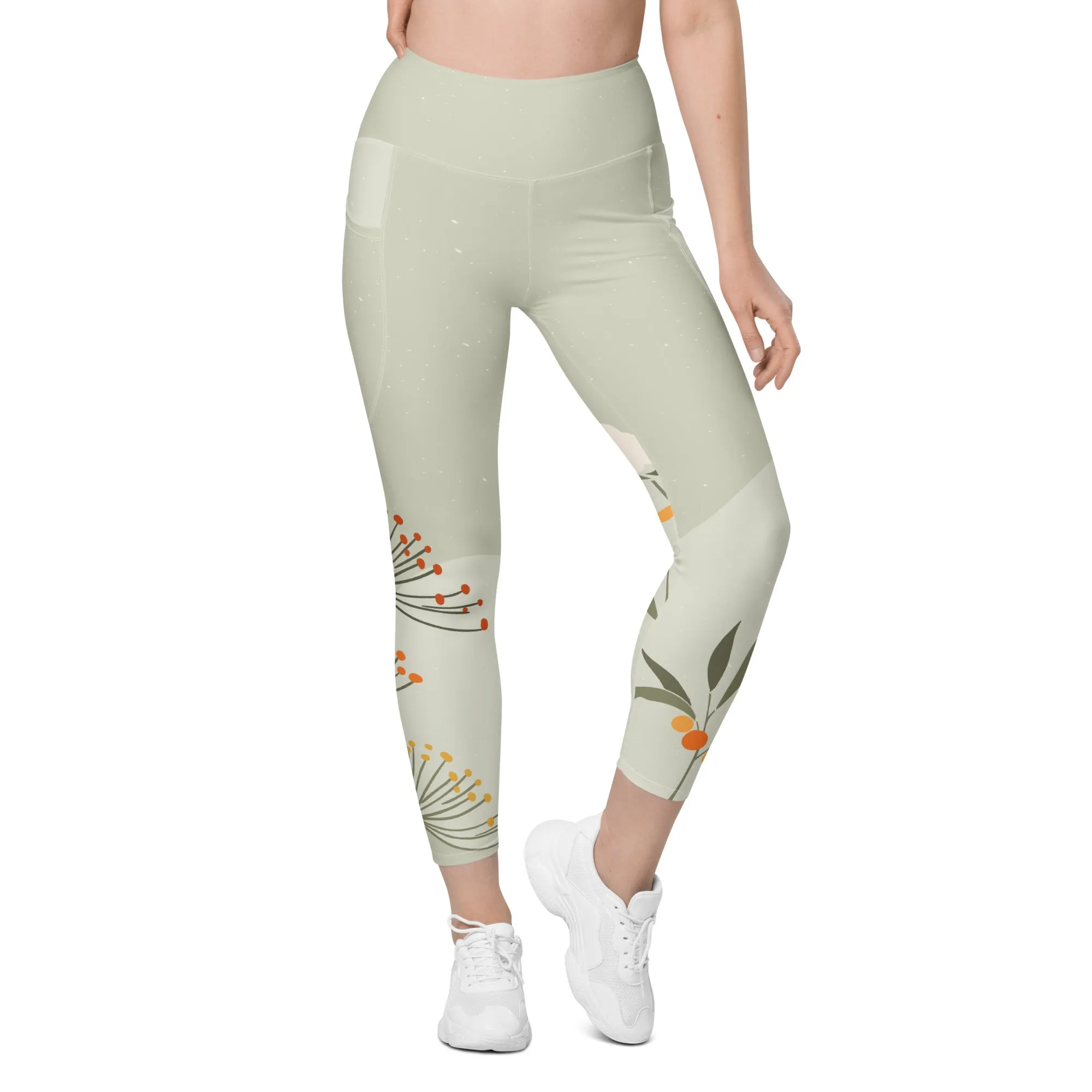 Sage Brush Leggings with pockets
