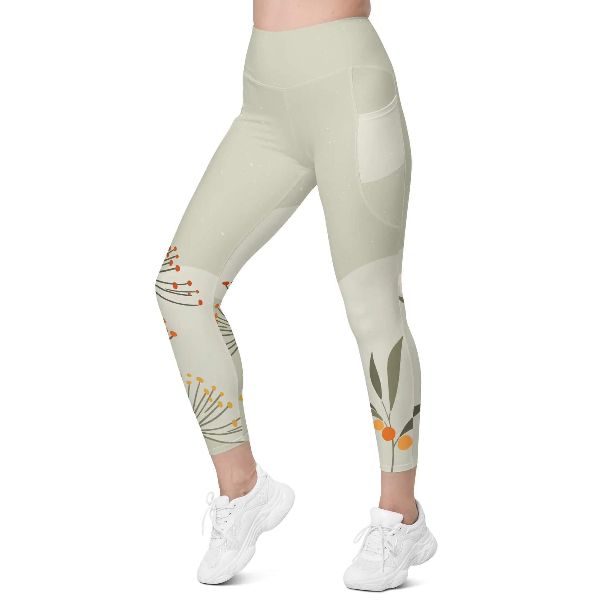 Sage Brush Leggings with pockets