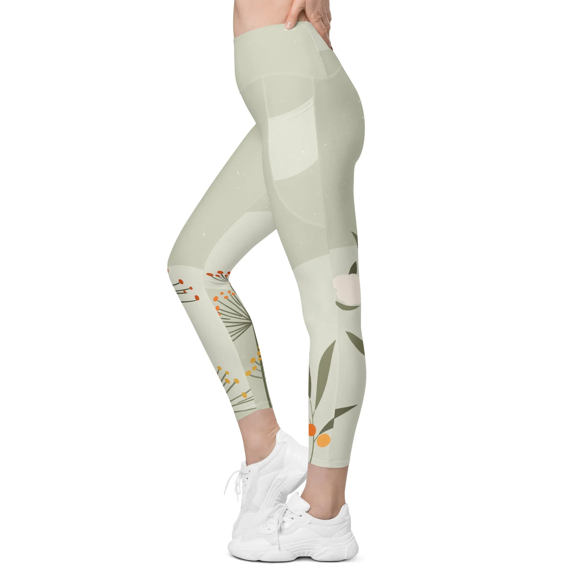 Sage Brush Leggings with pockets