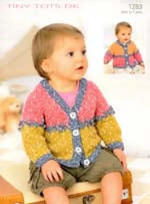 Sirdar 1283 Tiny Tots DK Cardigans