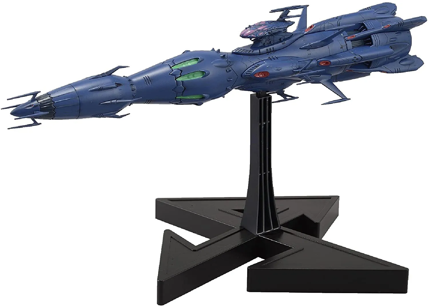 Star Blazers 2199 1/1000 Deusula the 2nd Core Ship Space Battleship Yamato Model Kit