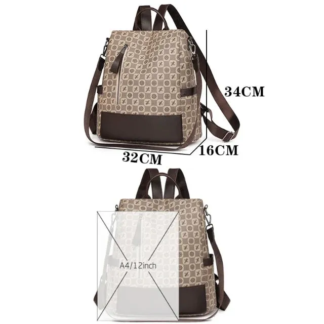 Stylish Fashion Letter Pattern Handbag