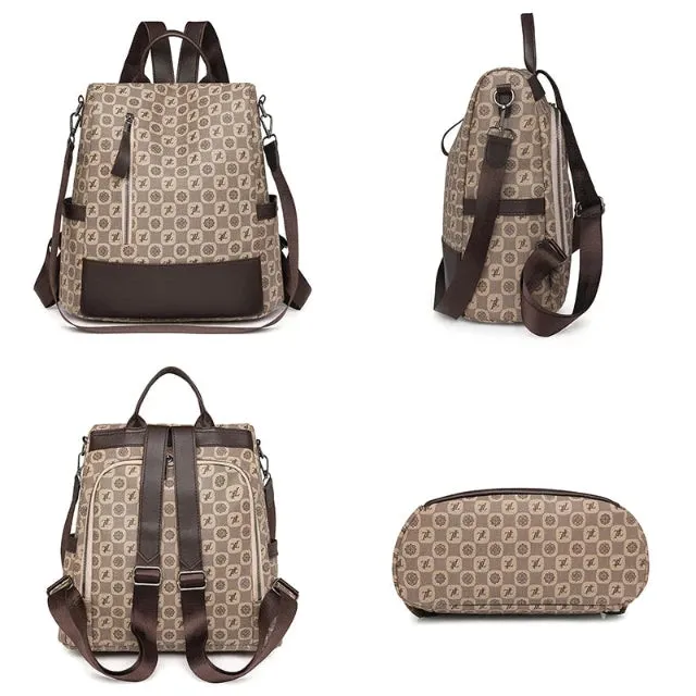 Stylish Fashion Letter Pattern Handbag