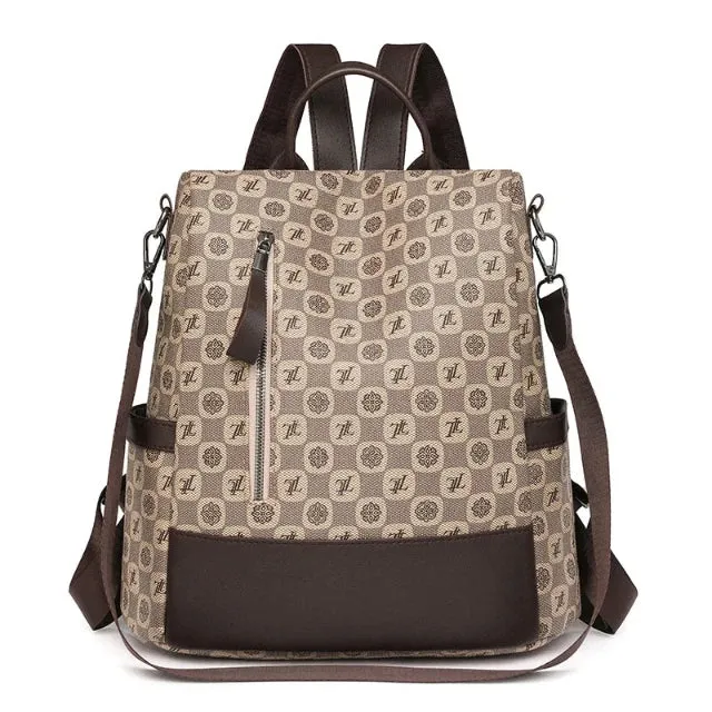Stylish Fashion Letter Pattern Handbag