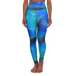 Swirl Pour High Waisted Yoga Leggings